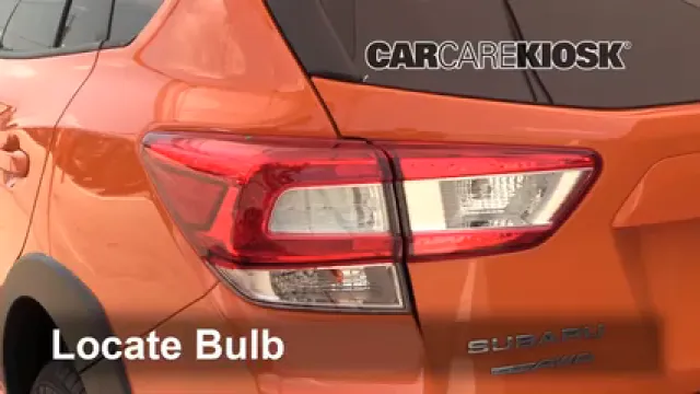 2018 Subaru Crosstrek Premium 2.0L 4 Cyl. Lights Turn Signal - Rear (replace bulb)